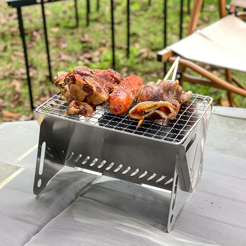 Parrilla desarmable