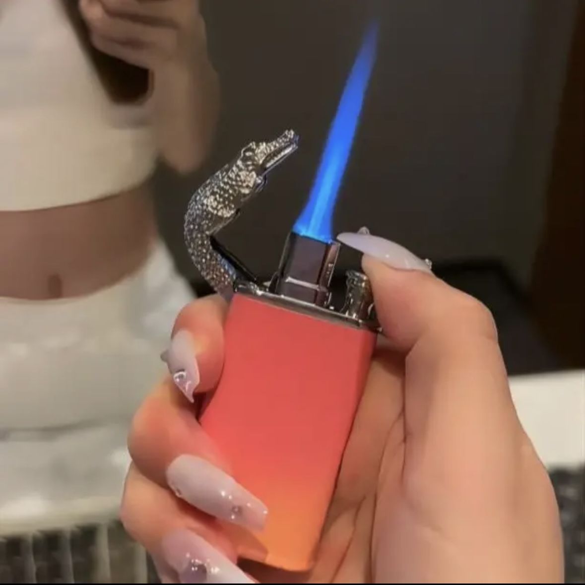 Encendedor doble flama