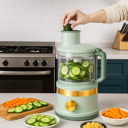 Triturador rebanador 6 en 1