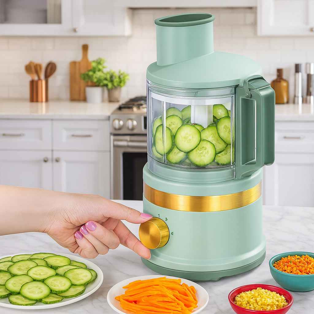 Triturador rebanador 6 en 1